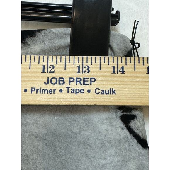 Norma Kamali Convertible Flared Skirt Dress M Black Tie Dye Off Shoulder Bandeau - Picture 7 of 16